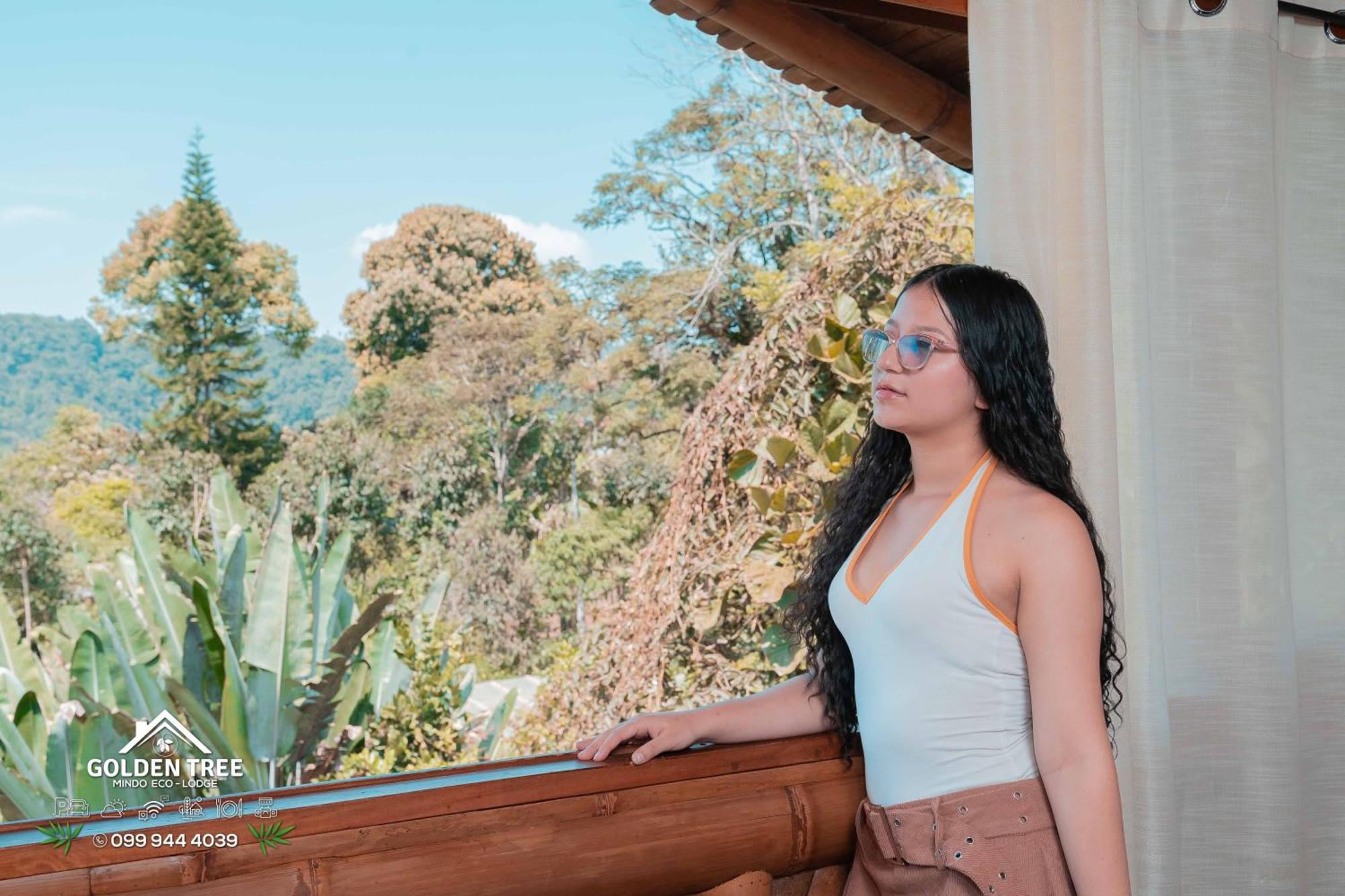 Golden Tree Mindo Eco-Lodge ภายนอก รูปภาพ